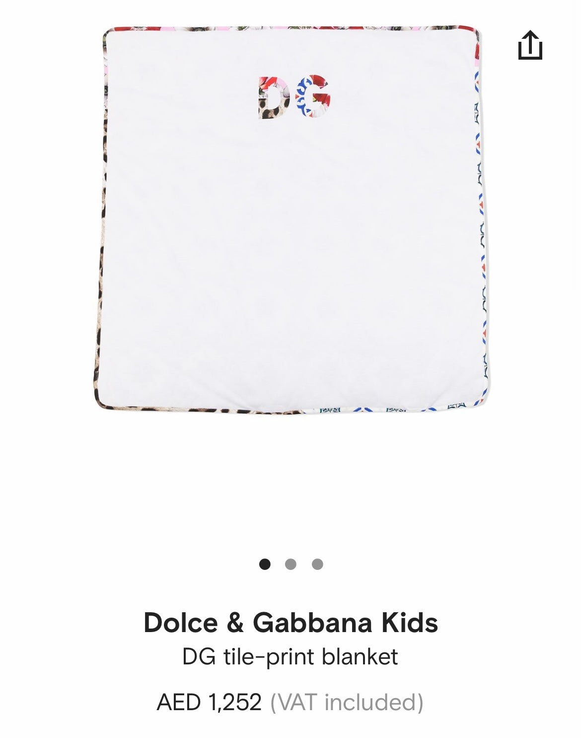 Dolce and hotsell gabbana tile print