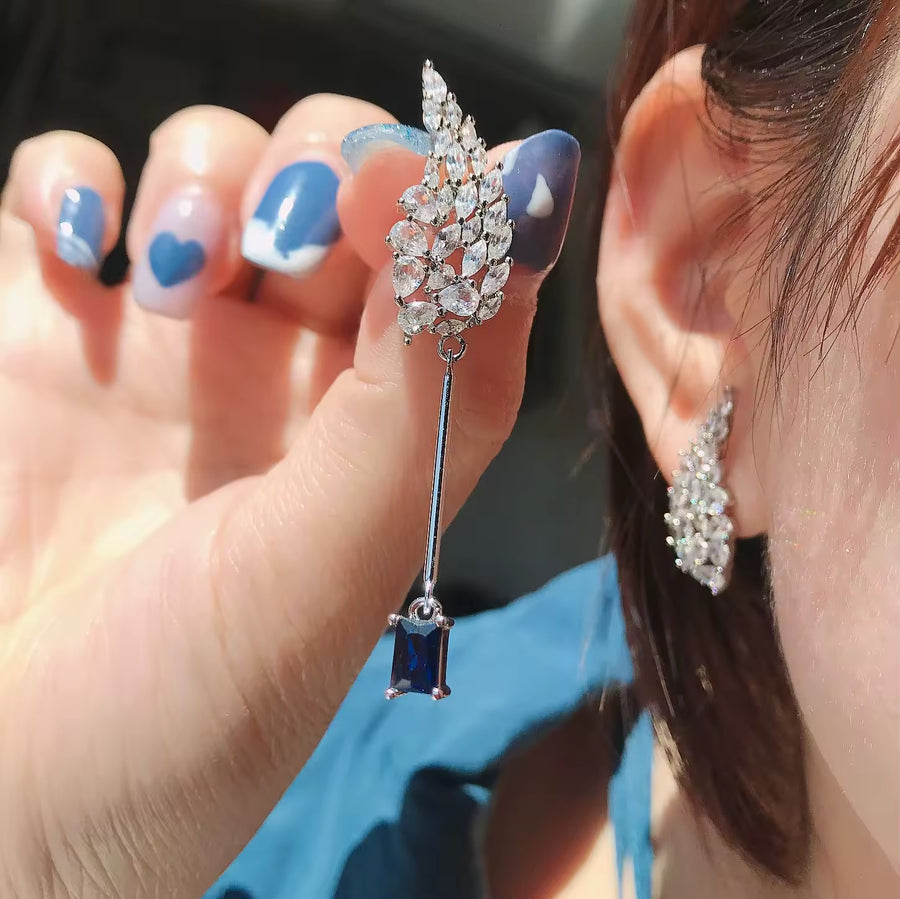 SERENA WING EARRING AND ADJUSTABLE RING SET