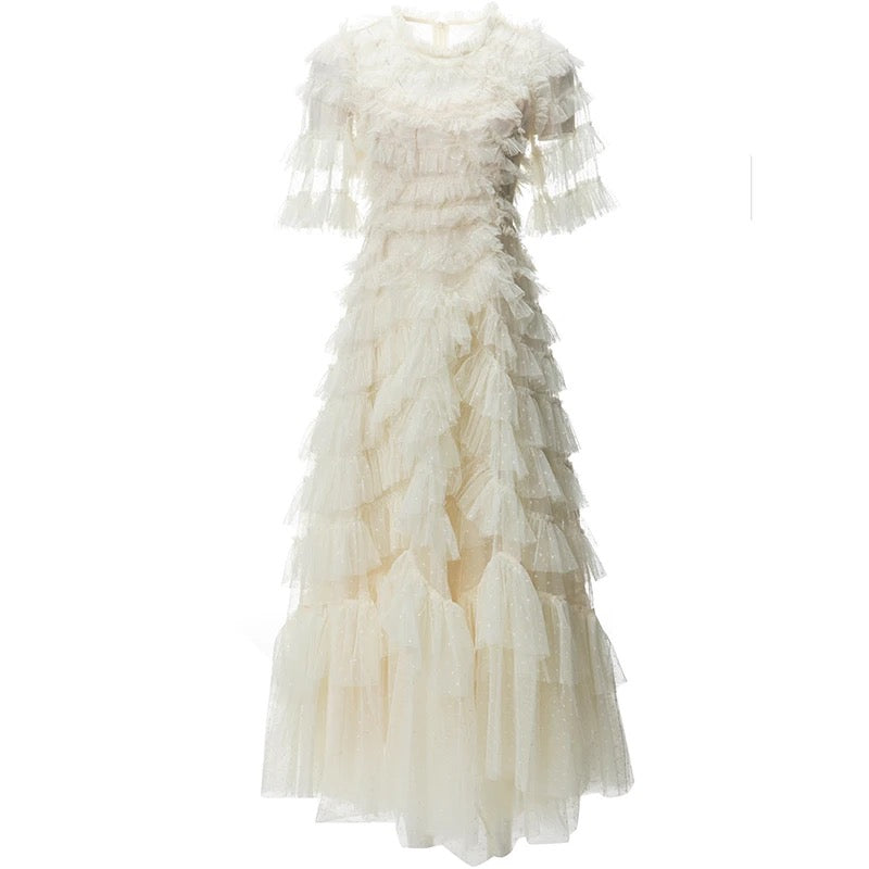 Mayra ruffle dress hotsell