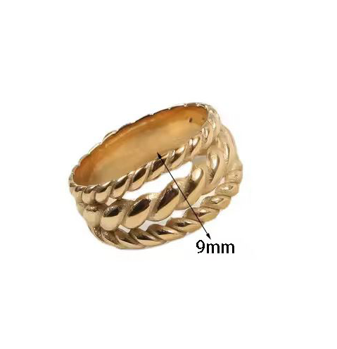 CROISSANT TRIO RING (ON HAND)
