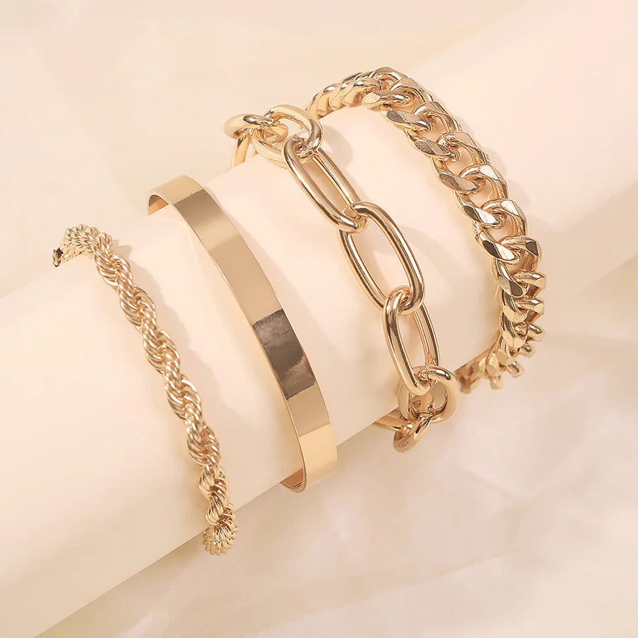 4 PC BRACELET SET
