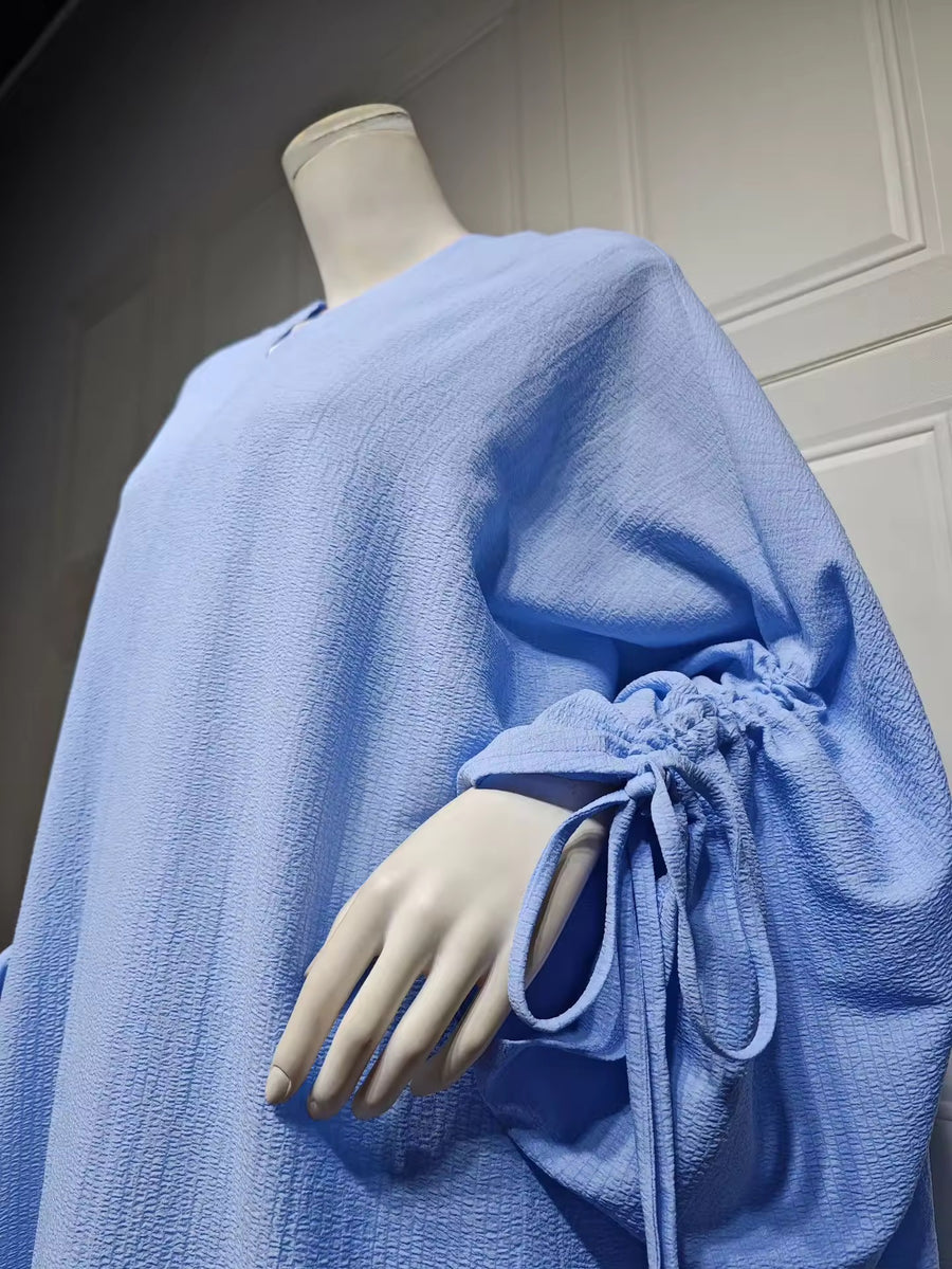 SAMPLE 190 BLUE ABAYA THROW