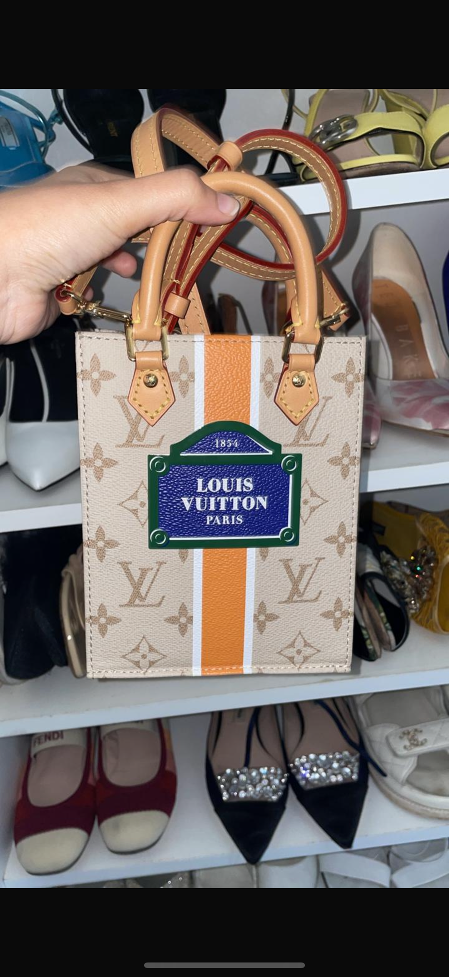 Louis Vuitton Petit Sac Plat Bag