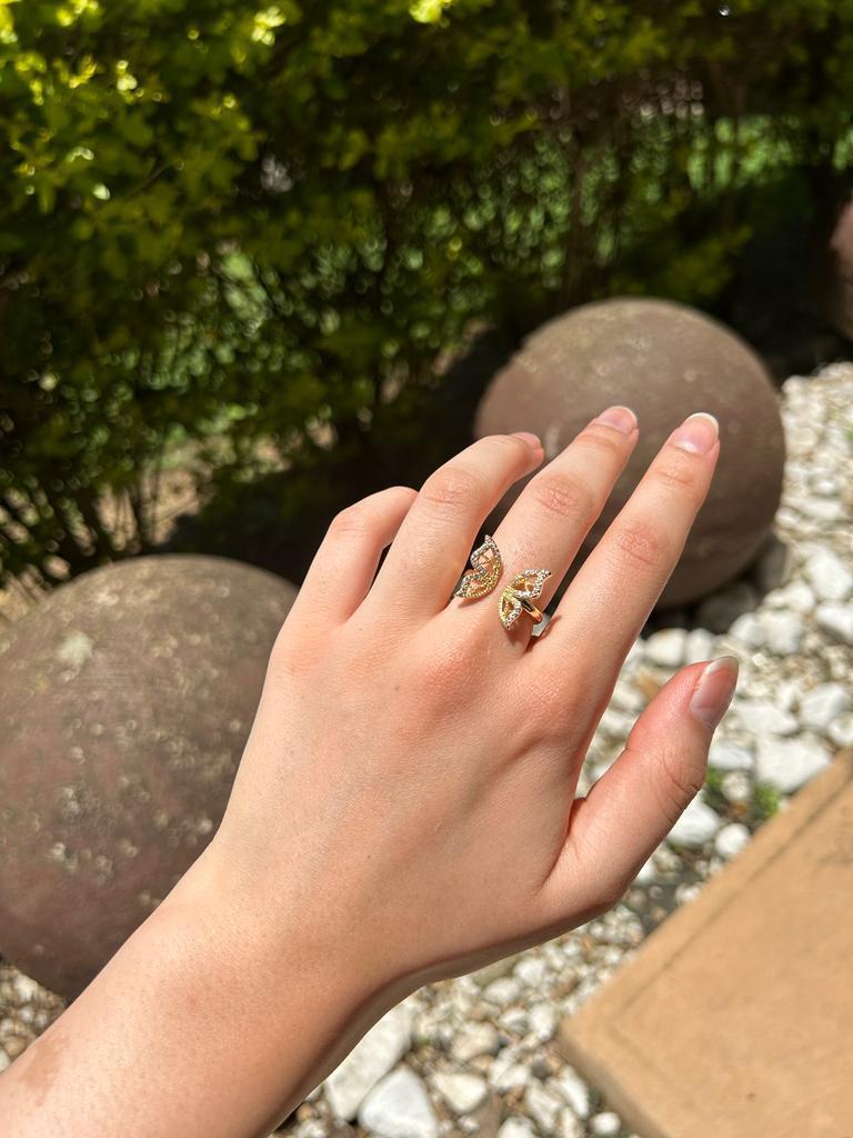 GOLD BUTTERFLY RING (ON HAND)