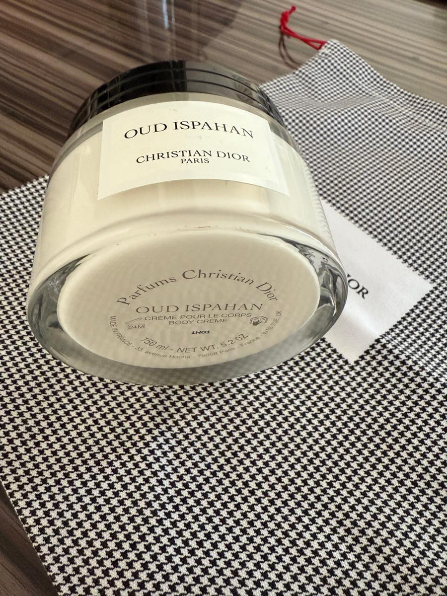 Dior's Oud Ispahan Body Cream.