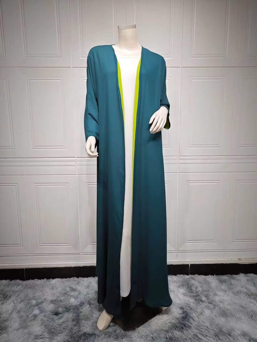 SAMPLE 186 EMERALD / GREEN ABAYA