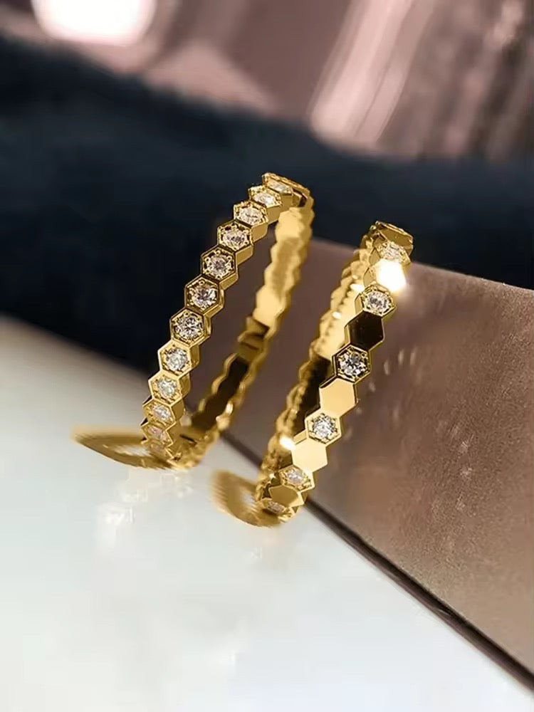 HONEYCOMB BAND (ON HAND)