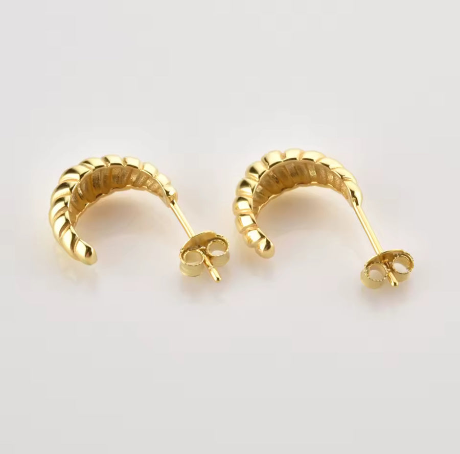 RALPH CROISSANT EARRING