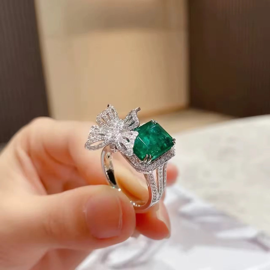 GARDENIA BUTTERFLY RING (ON HAND)