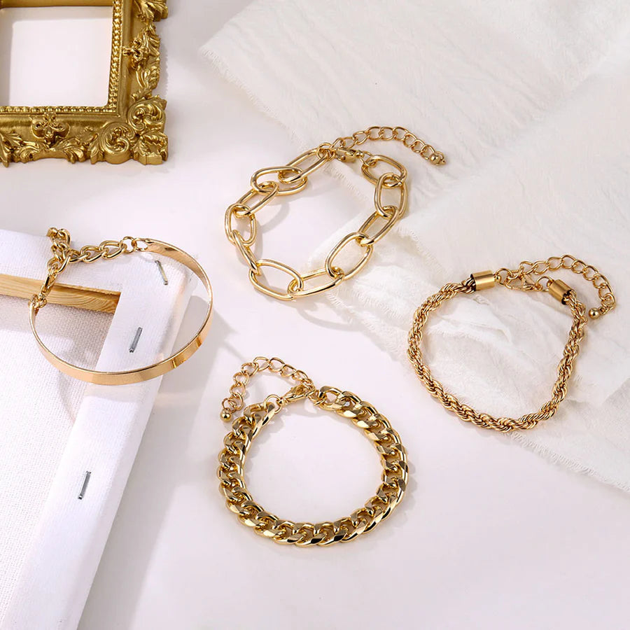 4 PC BRACELET SET