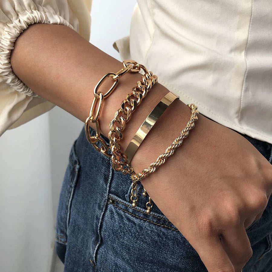 4 PC BRACELET SET