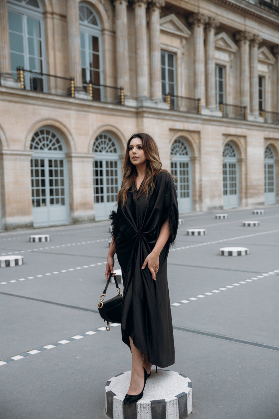 ROUGE NOIR DRESS (ON HAND)