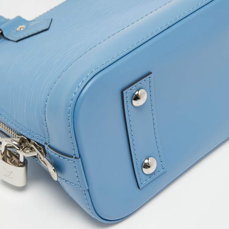 Louis Vuitton Cyan Epi Leather Alma BB Bag