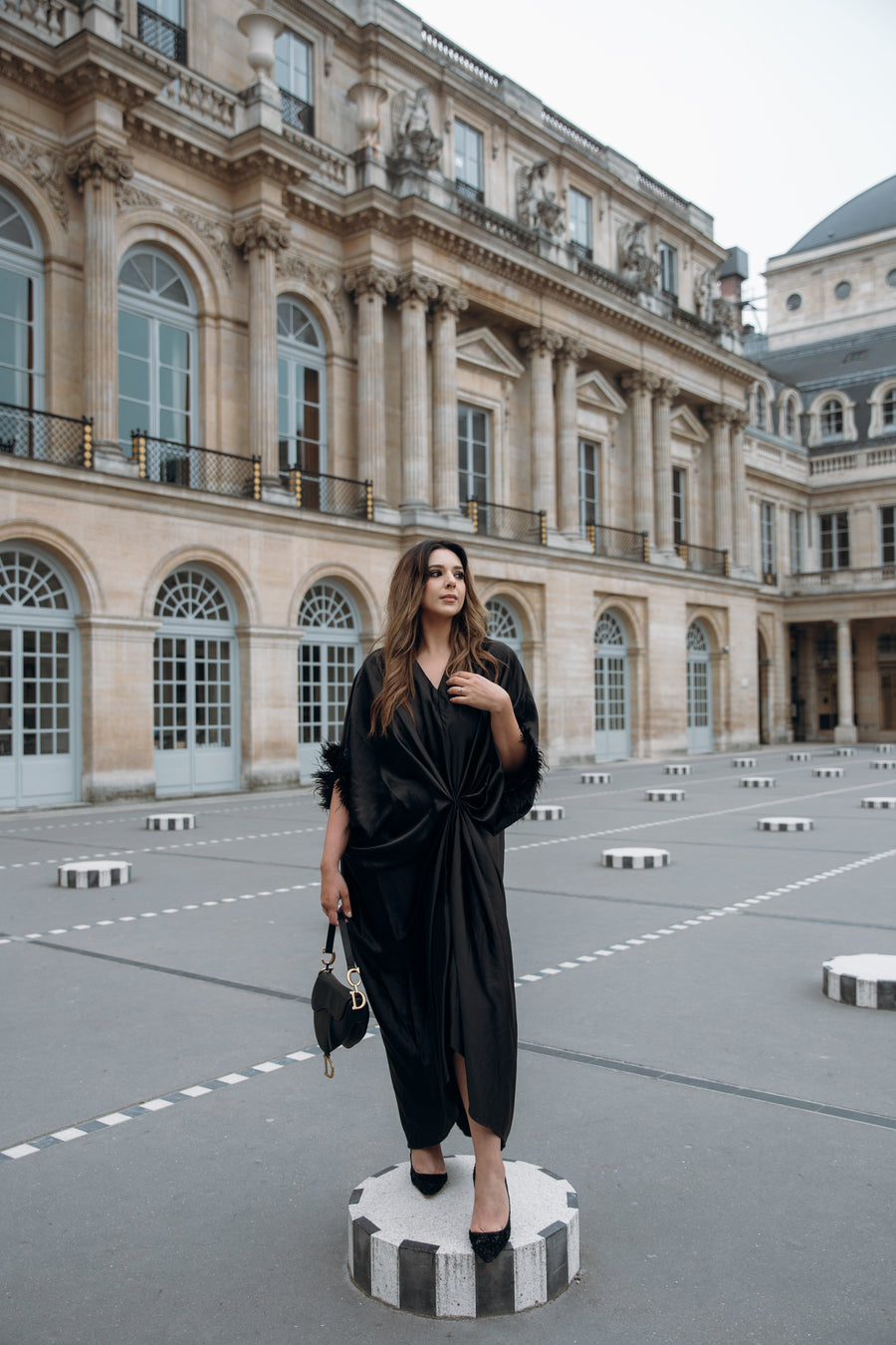 ROUGE NOIR DRESS (ON HAND)