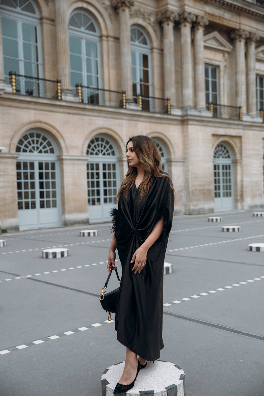 ROUGE NOIR DRESS (ON HAND)